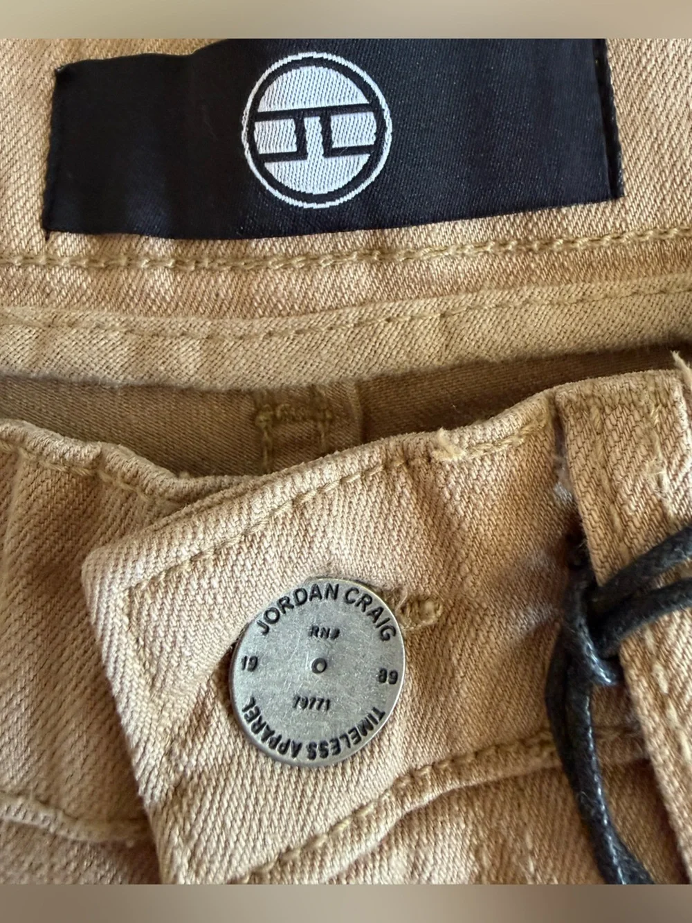 Jordan Craig Sean Tribeca Twill Pants Khaki 32/32 NWT